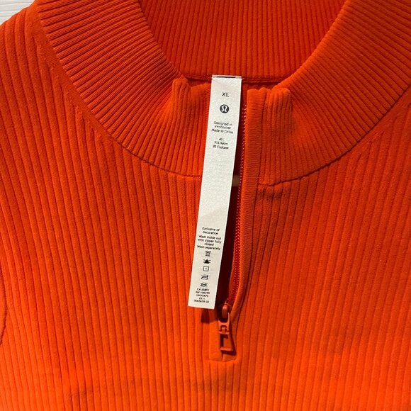 Lululemon Open Back Half-Zip Sweater - Picture 7 of 9